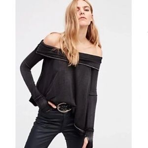 Free People Foggy Day Pullover